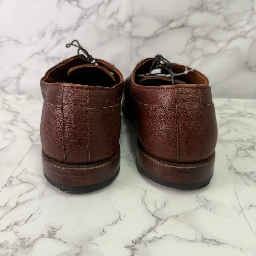 Allen Edmonds Men's Shoes sz 13 Jackson + Grained Leather Brown #M420